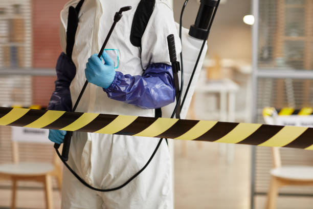 Professional Trauma Scene Cleanup technician working in Saddle Brook, NJ